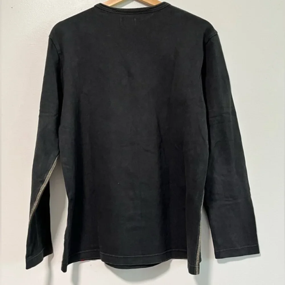 Levi’s Red Tab Men’s Black Long Sleeve Graphic Sweatshirt - Size M